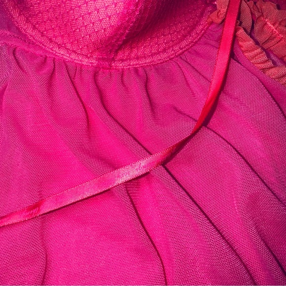 NEW $48 Victoria's Secret Sexy Little Things 36B Cover Up Slip Nightie Chemise - Picture 8 of 12